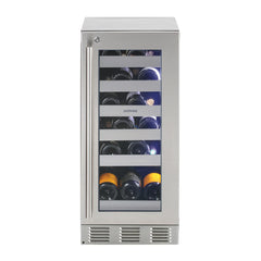 Sapphire Series 5, 15"W, Single Zone Indoor, 23-Bottle Capacity, Commercial Wine Cooler - SW15SZ - The Home Selection