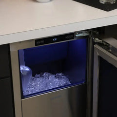Sapphire Series 5, 15"W, Square Cube, Indoor, Factory Installed Drain Pump, Commercial Ice Maker - SSIM15P - The Home Selection