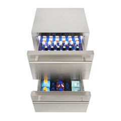 Sapphire Series 5, 24"W, 2 Drawers, Commercial Drawer Refrigerator - SRD24 - The Home Selection
