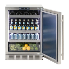 Sapphire Series 5, 24"W, Solid Door, Commercial Refrigerator - SR24 - The Home Selection
