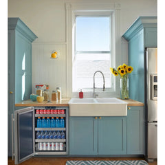 Sapphire Series 5, 24"W, Solid Door, Indoor, ADA Height, Commercial Refrigerator - SR24 - The Home Selection