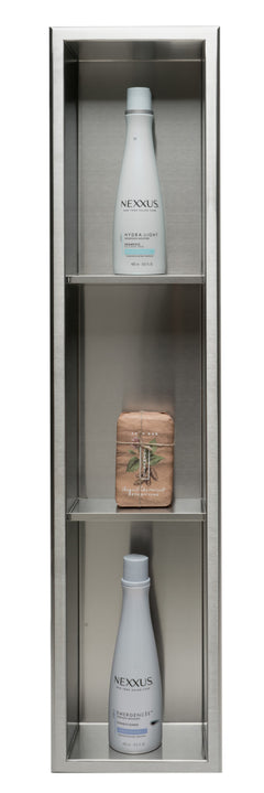 Alfi 8 x 36 Vertical Triple Shelf Bath Shower Niche - ABN0836