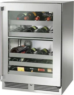Perlick 24" Signature Series Shallow Depth Beverage Center - Outdoor Model - HP24DM-4