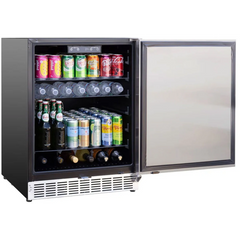 Summerset 24” Outdoor Rated Refrigerator - RFR-24S-A - The Home Selection