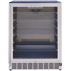 Summerset 24” Outdoor Rated Refrigerator With Glass Door - RFR-24G