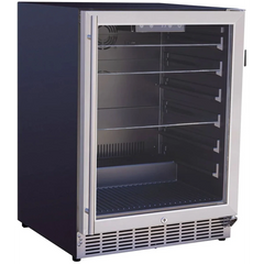 Summerset 24” Outdoor Rated Refrigerator With Glass Door - RFR-24G