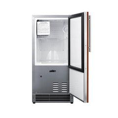 Summit 15" ADA-Compliant Drain-Free Built-In Icemaker – 25 lb Ice Production - BIM26H32 - The Home Selection