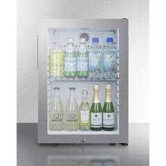 Summit 16" Wide Compact Minibar - MB27GLSS - The Home Selection