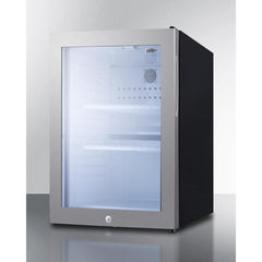 Summit 16" Wide Compact Minibar - MB27GLSS - The Home Selection