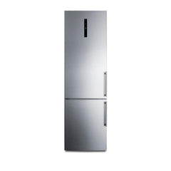 Summit 24" Wide Bottom Freezer Refrigerator with Factory-Installed Icemaker – Stainless Steel - FFBF181ES2IM - The Home Selection