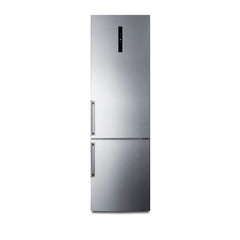 Summit 24" Wide Bottom Freezer Refrigerator with Factory-Installed Icemaker – Stainless Steel - FFBF181ES2IM - The Home Selection