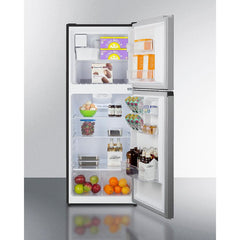 Summit 24" Wide Top Mount Refrigerator-Freezer with Icemaker - FF1089PLIM - The Home Selection