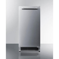Summit 25 lb. Drain-Free Outdoor Icemaker, ADA Compliant - BIM27OSADA - The Home Selection