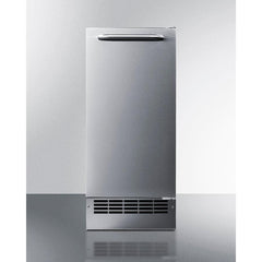 Summit 25 lb. Drain-Free Outdoor Icemaker, ADA Compliant - BIM27OSADA - The Home Selection