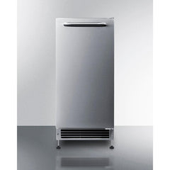 Summit 25 lb. Drain-Free Outdoor Icemaker, ADA Compliant - BIM27OSADA - The Home Selection