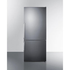 Summit 28" Wide Bottom Freezer Refrigerator - FFBF283SS - The Home Selection