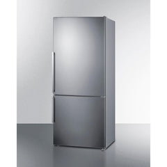 Summit 28" Wide Bottom Freezer Refrigerator - FFBF283SS - The Home Selection