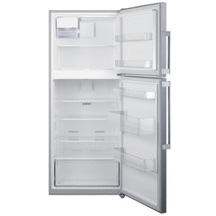 Summit 28" Wide Top Mount Refrigerator-Freezer With Icemaker - FF1514SSIM - The Home Selection