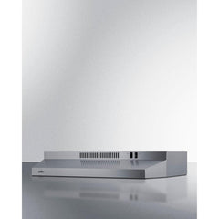 Summit 30" Under Cabinet Convertible Range Hood - H30RSS - The Home Selection