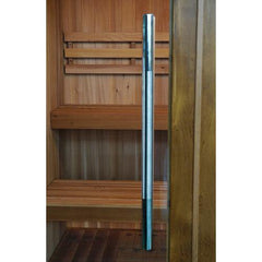 Sunray Saunas Charleston 4-Person Indoor Traditional Sauna with 6kW Harvia Heater & Double Bench Seating in Canadian Cedar - HL400TN Charleston - The Home Selection