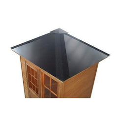 Sunray Saunas Freeport 3-Person Outdoor Traditional Wet/Dry Sauna with 4.5kW Harvia Heater & Weatherproof Hemlock Construction - HL300D1 Freeport - The Home Selection