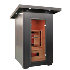 Sunray Saunas Logan 2-Person Outdoor Infrared Sauna - 200D6 - The Home Selection