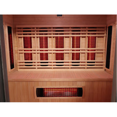 Sunray Saunas Pacific 4-Person Outdoor Infrared Sauna - 400D6 - The Home Selection