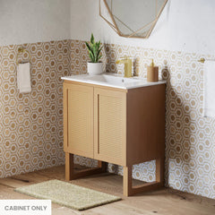 Swiss Madison Arles 30 Single, Bathroom Vanity in Honey Cabinet - SM-BV810-C - The Home Selection