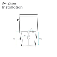Swiss Madison Avancer One Piece Smart Toilet 1.28 GPF with Heated Bidet, Air Drying, Night Light, Foot Sensor - SM-ST4901 - The Home Selection