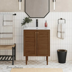 Swiss Madison Bron 24" Freestanding Bathroom with Sink Top - SM-BV373 - The Home Selection