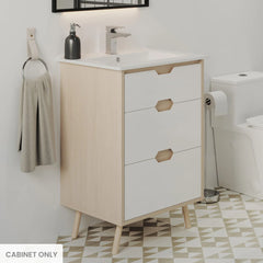 Swiss Madison Brusque 24 Bathroom Vanity in White Oak -Cabinet Only (SM-BV350) - SM-BV350-C - The Home Selection