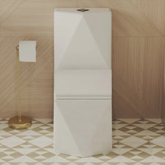 Swiss Madison Brusque One-Piece Square Toilet Dual-Flush 1.1/1.6 gpf - SM-1T290 - The Home Selection