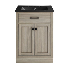 Swiss Madison Burdon 24 in. Bathroom Vanity With Ceramic Sink Top - SM-BV43 - The Home Selection
