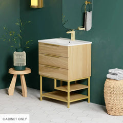 Swiss Madison Carre 24" Bathroom Vanity - Cabinet Only - SM-BV380-C - The Home Selection