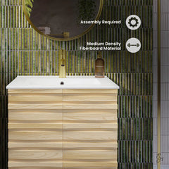 Swiss Madison Cascade 24 in. Bathroom Vanity - The Home Selection