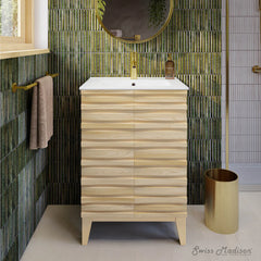 Swiss Madison Cascade 24 in. Bathroom Vanity - The Home Selection