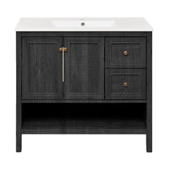 Swiss Madison Chateau 36" Freestanding Bathroom Vanity with Sink Top - SM-BV241 - The Home Selection