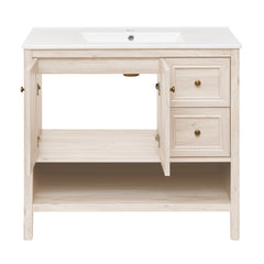 Swiss Madison Chateau 36" Freestanding Bathroom Vanity with Sink Top - SM-BV241 - The Home Selection