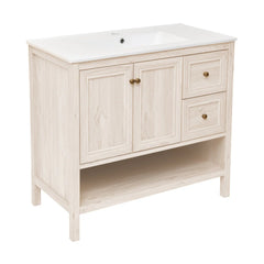 Swiss Madison Chateau 36" Freestanding Bathroom Vanity with Sink Top - SM-BV241 - The Home Selection