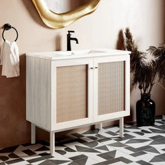 Swiss Madison Classe 36" Freestanding Bathroom Vanity with Sink Top - SM-BV663W - The Home Selection