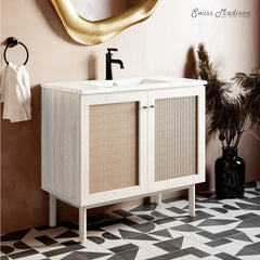 Swiss Madison Classe 36" Freestanding Bathroom Vanity with Sink Top - SM-BV663W - The Home Selection