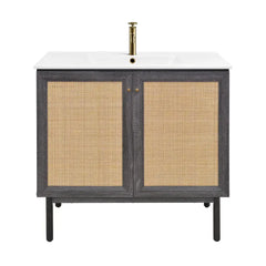 Swiss Madison Classe 36" Freestanding Bathroom Vanity with Sink Top - SM-BV663W - The Home Selection