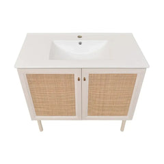 Swiss Madison Classe 36" Freestanding Bathroom Vanity with Sink Top - SM-BV663W - The Home Selection
