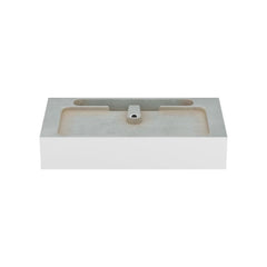 Swiss Madison Concorde 30" Rectangle Console Sink with Matte Silver Legs -S M-CS0202MS - The Home Selection