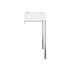Swiss Madison Concorde 30" Rectangle Console Sink with Matte Silver Legs -S M-CS0202MS - The Home Selection