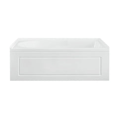 Swiss Madison Concorde 60" x 30" Right-Hand Drain Alcove Bathtub with Apron and Armrest - SM-AB0201GW - The Home Selection