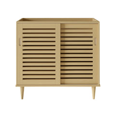 Swiss Madison Delice 36" Freestanding Bathroom Vanity Cabinet without Top in Natural Oak - SM-BV1201NO-C - The Home Selection