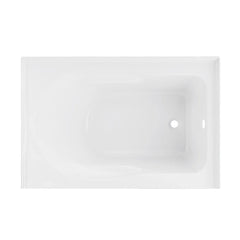 Swiss Madison Ivy 54'' x 30" Bathtub with Apron Right Hand Drain in White - SM-AB521 - The Home Selection