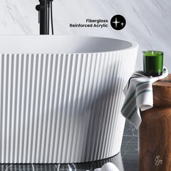 Swiss Madison Lafayette 67" Freestanding Bathtub - SM-FB592 - The Home Selection