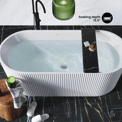 Swiss Madison Lafayette 67" Freestanding Bathtub - SM-FB592 - The Home Selection